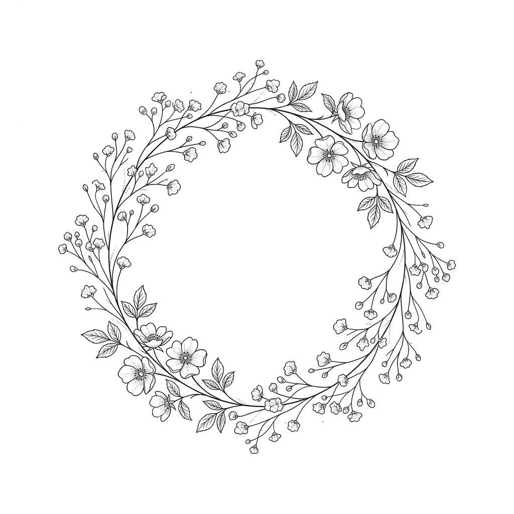 wildflower bouquet tattoo design 2k 202608211829 (2)